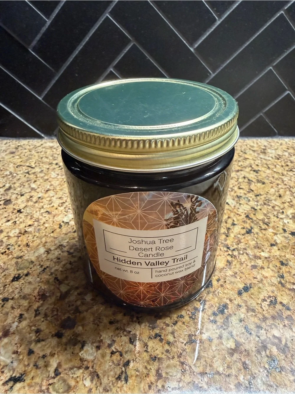 Joshua Tree Desert Rose “Hidden Valley Trail” Candle
